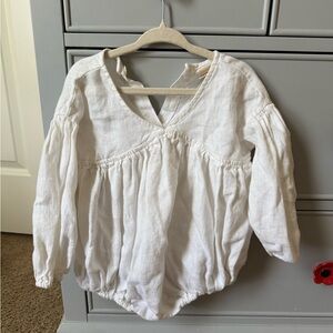 Marlow and Mae Linen Romper